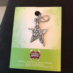 NWT Rockin Doggie star Soul Mate charm